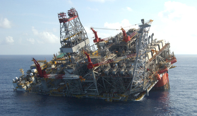 The ThunderHorse rig is evacuated