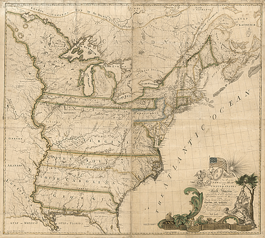 Early Map of America