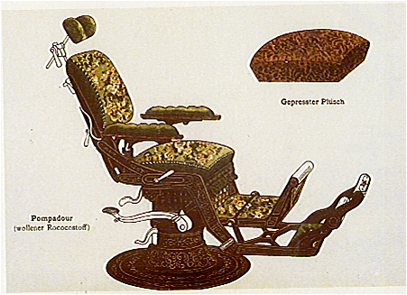La invención de silla ajustable para odontólogos
