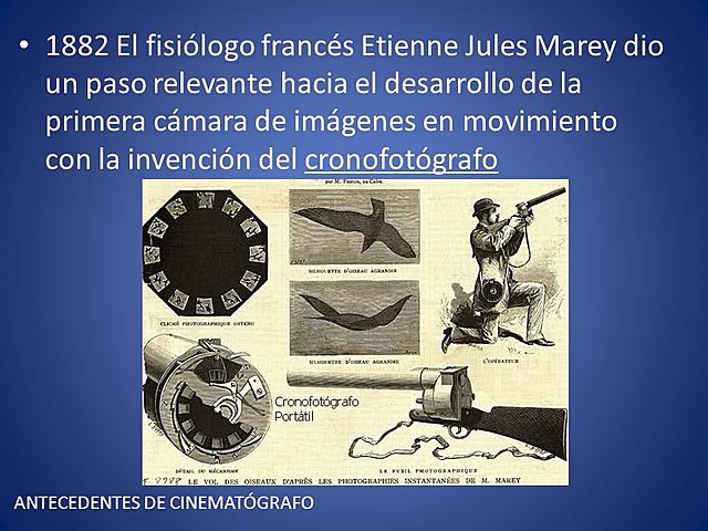 Cámara en movimientos.