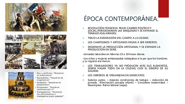 etapa contemporanea