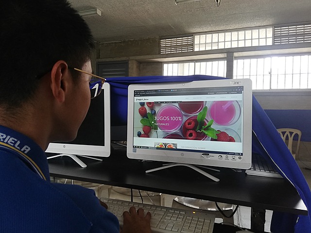 Creación de la página web, nombre y logo de la empresa.