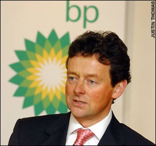 Tony Hayward becomes BP's next CEO