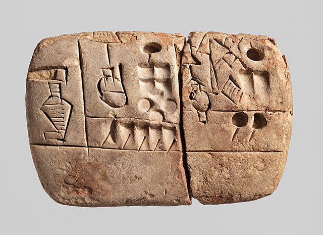 First known Writing (Beer 3200 BC)