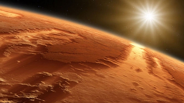 Huygens indica que hay marcas sobre Marte.