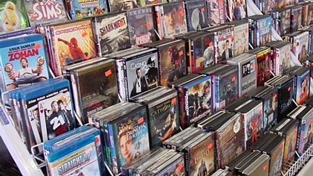 First Exposure to New TV and DVDs / CDs