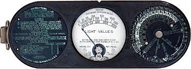 Photoelectric light meter