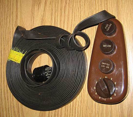 Remote control for televisions