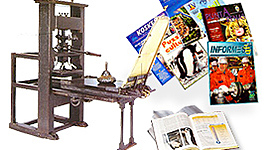 Timeline: Evolución de los medios impresos