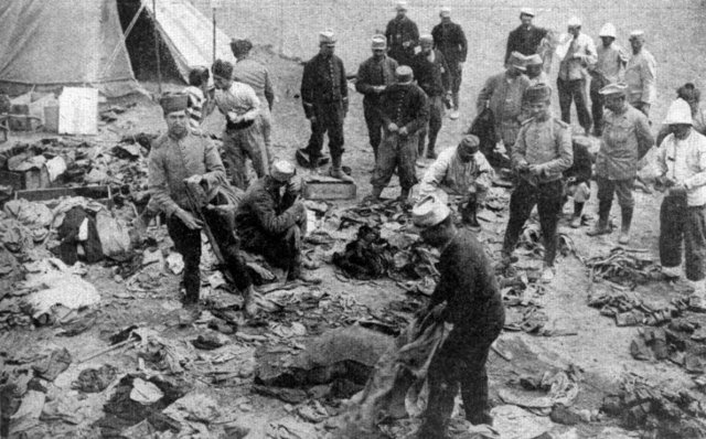 Death of Many French Soldiers.