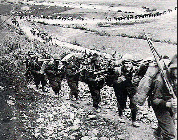 Allies invade the mainland