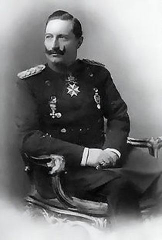 Kaiser Wilhelm II of Germany abdicates