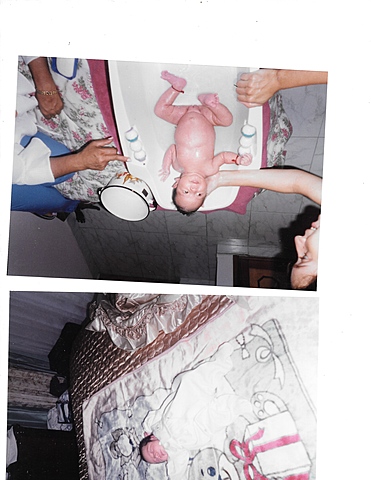 Días después de mi nacimiento.