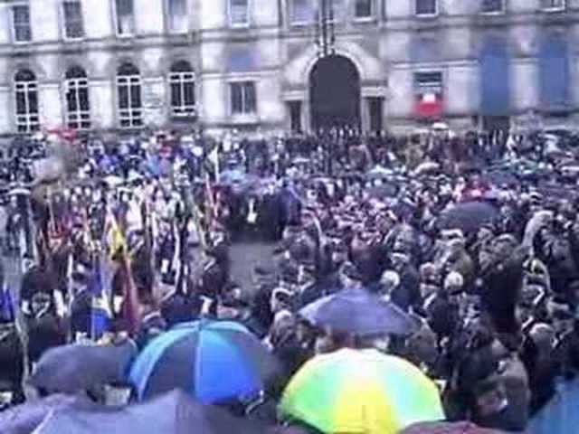 Germany signed an armistice with the Allies