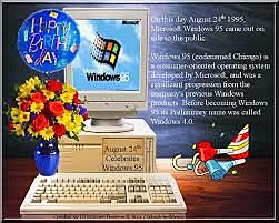 LANZAMIENTO WINDWOS 95