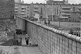 Berlin Wall erected