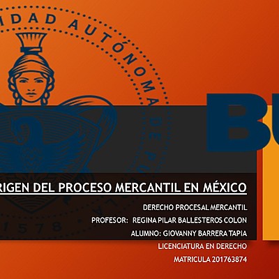 Timeline: Origen del Proceso Mercantil en México
