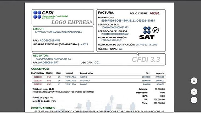 Se realiza el cambio en los CFDI
