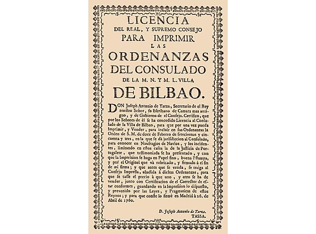 ORDENANZAS DE BILBAO 1854