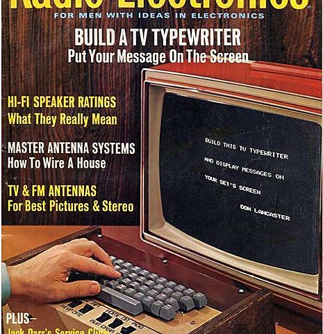 Máquina de escribir de TV