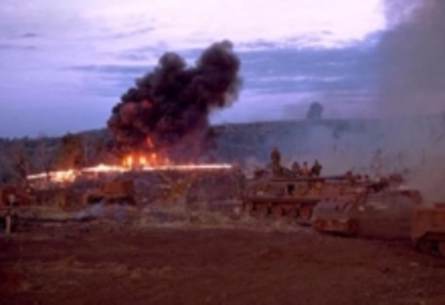 Start of the battle of the Summe