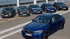 Timeline: BMW M5 generationer