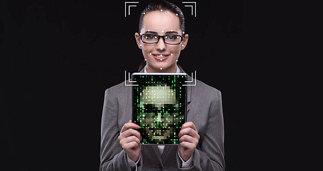 Detención de rostros en diapositivas