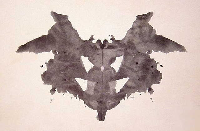First systematic ink blot test
