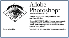Release of Adobe Photoshop