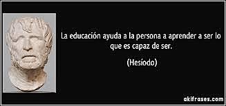 La educación de Hesíodo
