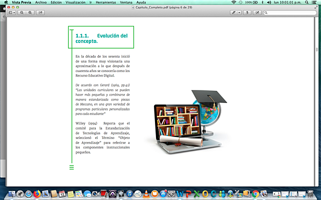 Evolución del Concepto  de Recursos Educativo Digitales RED