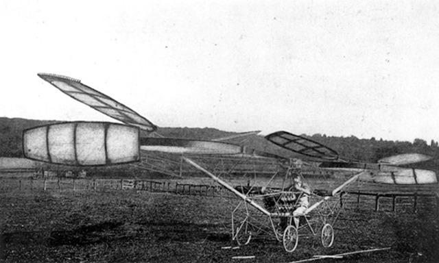 Paul Cornu creates the first aircraft to take off verticly.