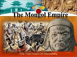 The Mongol Empire is founded