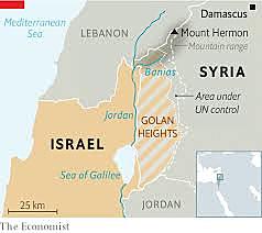 Syria attacked Israel in order to recover the Golan