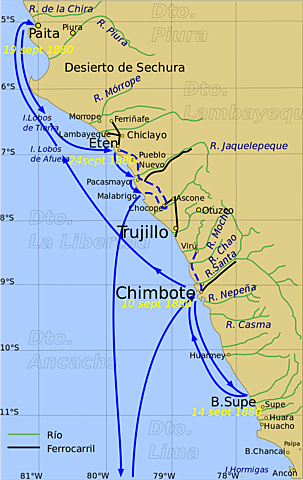 Se inicia la expedición Lynch