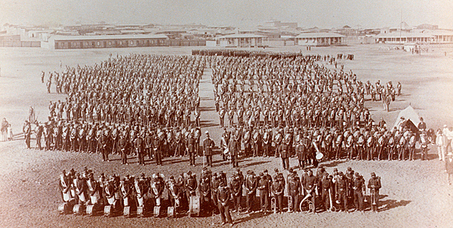 Tropas chilenas ocupan Antofagasta