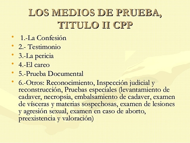 TIPOS DE PRUEBAS