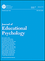 JOURNAL OF EDUCATIONAL PSYCHOLOGY