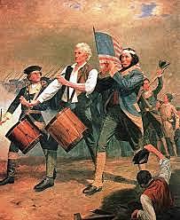 Proclamation of the declaration of independence of the Unites States