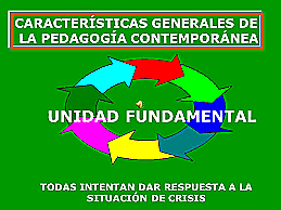 PEDAGOGÍA CONTEMPORÁNEA