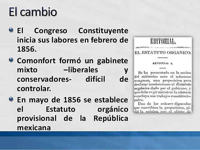 Estatuto de Ignacio Comonfort