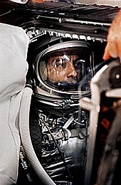 1961 FIRST AMERICAN IN SPACE