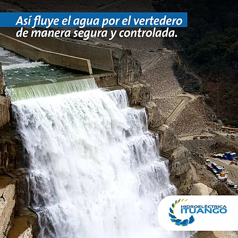 El agua del río Cauca empezará a fluir de nuevo por el vertedero