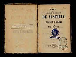 Ley para el Arreglo provisional de la Administración de Justicia
