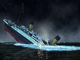 Titanic Sinks