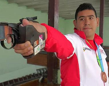 1 Medalla de bronce en tiro