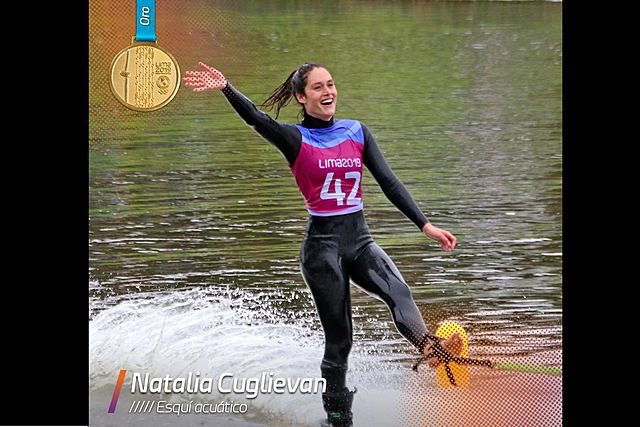 1 Medalla de oro en Esquí Acuático