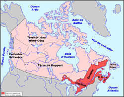 Acta de américa del norte Británica