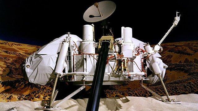 Viking norteamericano aterriza en marte