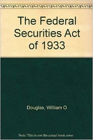 F. Roosevelt, emitió la Ley de Valores.